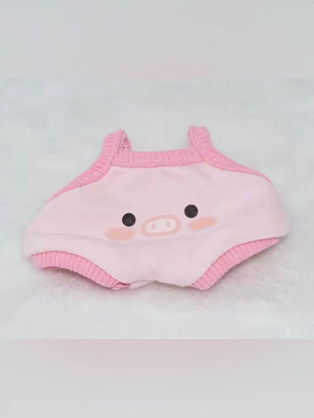 Labubu Cute Pink Piglet Knit Onesie